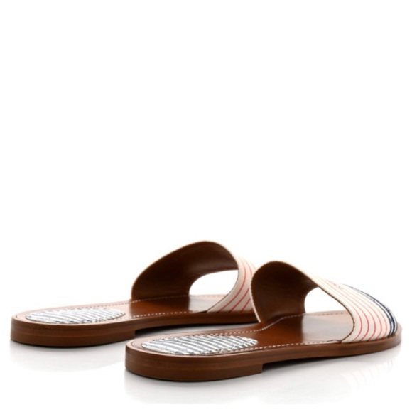 Louis Vuitton Canvas LV Escale Lock It Flat Mule - Picture 4 of 8